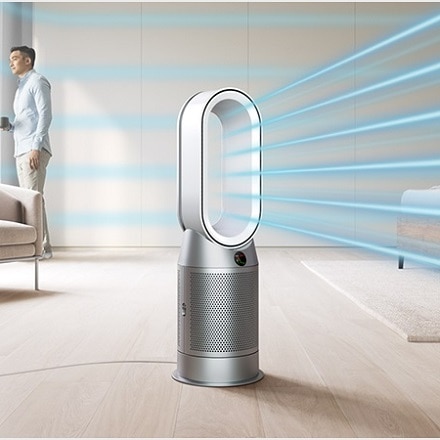 Dyson 空気清浄ファンヒーター Purifier Hot + Cool HP07SB シルバー/ブルー