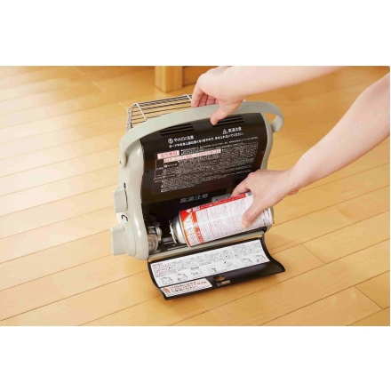 Iwatani カセットガスストーブ マイ暖 アイボリー CB-STV-MYD3