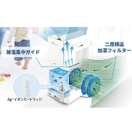 シャープ 加湿空気清浄機 31畳 加湿21畳 プラズマクラスターNEXT搭載