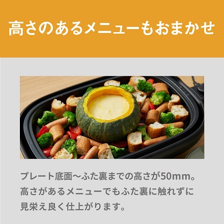 パナソニック ホットプレート NF-HM110-K ブラック