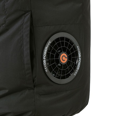 電動ファン付きウェア_15V S ブラック