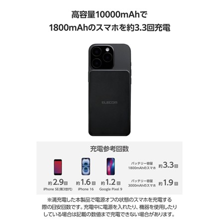 Qi2ワイヤレスモバイルバッテリー
