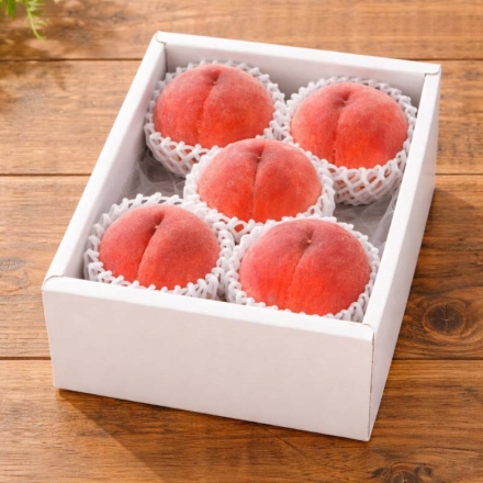 光センサー選別 献上桃の郷 桑折町の桃 1.2ｋｇ （4～5個）