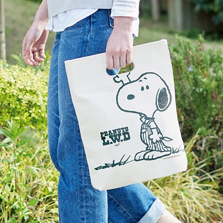 Workson Peanuts ピーナッツ スヌーピー トート Workson With me tote オーバーオール ※他種あり