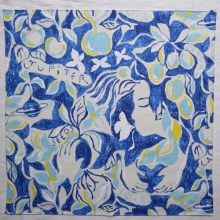 MANAMI SAKURAI Handkerchief 'The universe' (Blue)