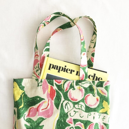 MANAMI SAKURAI Tote bag 'The universe' (Green)