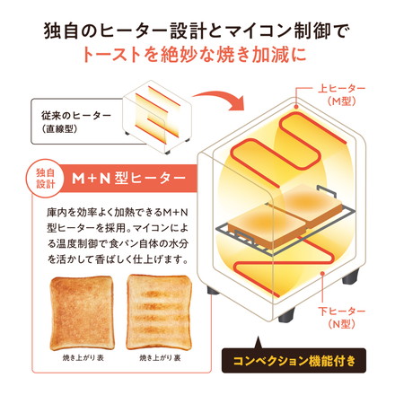 レコルト エアー オーブントースター クリームホワイト RFT-1(W)