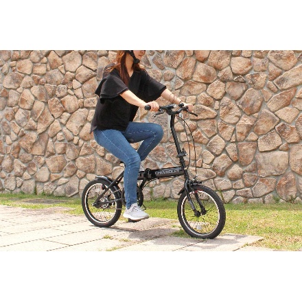 CHEVROLET 16インチ折畳み自転車BK BAA仕様 MG-CV16BAA-BK