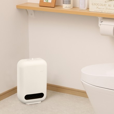 アイリスオーヤマ 人感センサー付きセラミックファンヒーター ホワイト ACH-EM12C-W