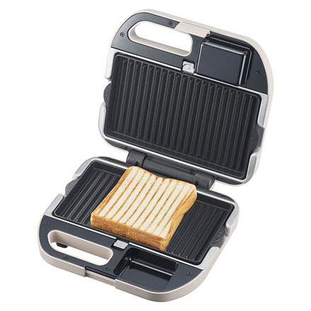 ビタントニオ ワッフル＆ホットサンドベーカー アイボリー VWHｰ600-I