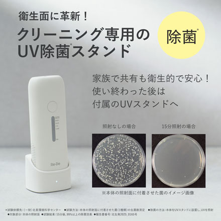 Re・De DuoClear IPL 光美容器 ホワイト BR01A-WT