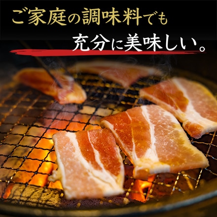 米沢豚一番育ち 厳選 ロース 焼肉用 500g 2～3人分