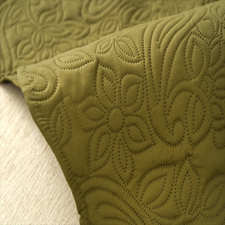 洗濯機で洗えるマルチカバー ペイズリー 200×250cm ブルー