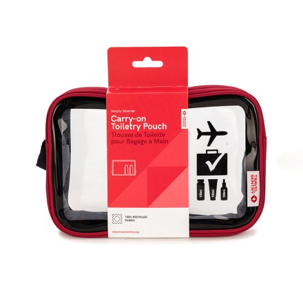 TRAVEL SENTRY トイレタリーポーチ レッド