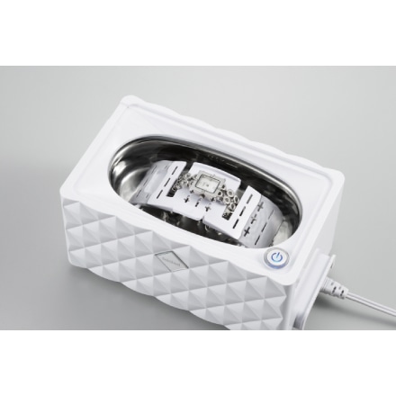 ツインバード 超音波洗浄器 クリーナー メガネ アクセサリー 時計 お手入れ 花粉対策 EC-4548W