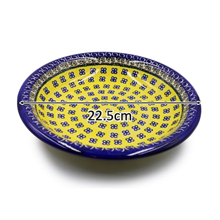 ポーリッシュポタリー スーププレート D 22.5cm-99 Millena ミレナ社