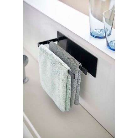 tower マグネット布巾ハンガー タワー スリム ブラック