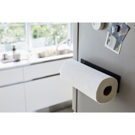 tower　マグネットキッチンペーパーホルダー　タワー　ワイド　ブラック