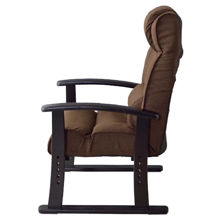 リクライニングチェア 楽々チェア グレー RKC-38GY