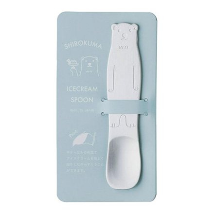 アイスクリームスプーン 熱伝導スプーン 高桑金属 しろくまRIS