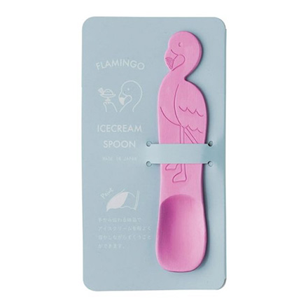 アイスクリームスプーン 熱伝導スプーン 高桑金属 フラミンゴ RIS
