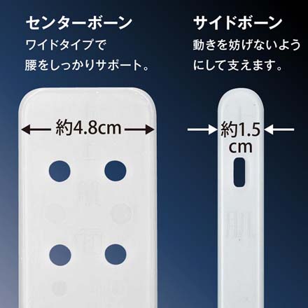 コルセット お医者さんのプレミアムワイドコルセット S-M