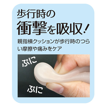 外反母趾クロスゲルサポーター みぎ足用 アルファックス