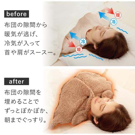 着る毛布 極暖顔まですっぽりあったかケープ