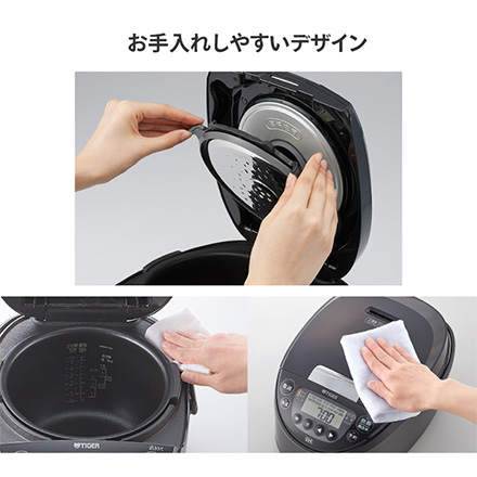 タイガー IHジャー 1升炊き モーブブラック JPW-M180KV