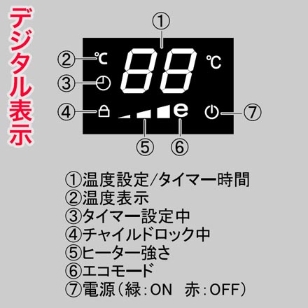 TEKNOS テクノス オイルヒーター 11枚フィン ホワイト TOH-D1101