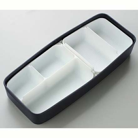 スケーター 弁当箱 モダンプラス タイトランチボックス2段式単品