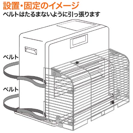 ファンヒーターガード コンパクト ストーブガード 暖房ガード