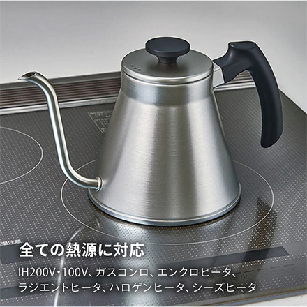 HARIO ハリオ V60 ドリップケトル・フィット 800ml マットブラック VKF-120-MB