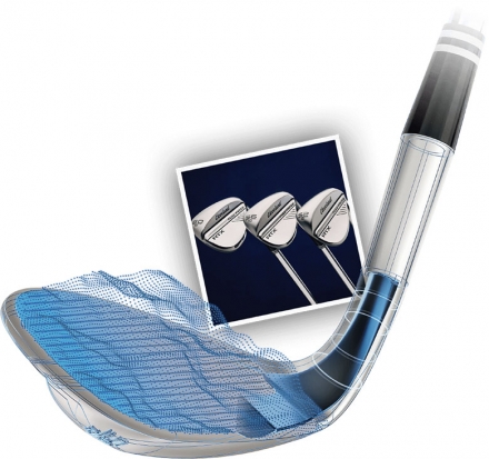 クリーブランド RTX FULL-FACE 2 ウェッジ ダイナミックゴールドS200 スチールシャフト 58度/8度