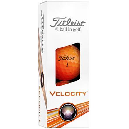 タイトリスト VELOCITY ゴルフボール Titleist ベロシティ 1ダース/12球入り オレンジ