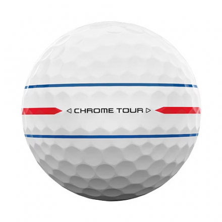 数量限定キャロウェイ クロムツアー 360°トリプルトラック ゴルフボール 1ダース/12球 Callaway CHROME TOUR 360°TRIPLE TRACK ホワイト