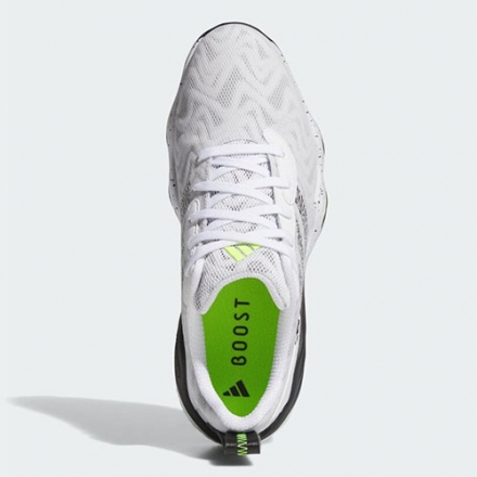 アディダス ゴルフ コードカオス 25 MDV41 スパイクレス ゴルフシューズ フットウェアホワイト×コアブラック×ルシッドレモン(IF3268) adidas CODECHAOS25 26.5cm