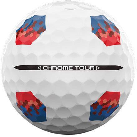 キャロウェイ ゴルフ クロムツアー トゥルートラック ゴルフボール CHROME TOUR 24 TRUTRACK 1ダース/12球 ホワイト