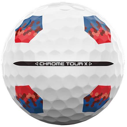 キャロウェイ ゴルフ クロムツアーX トゥルートラック ゴルフボール CHROME TOUR X 24 TRUTRACK 1ダース/12球 ホワイト