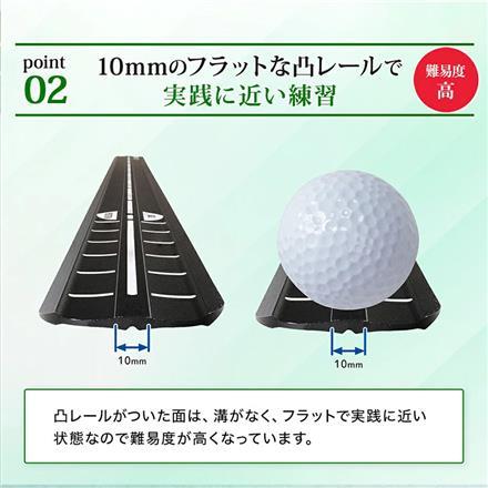 ダイヤゴルフ パットチェッカーロング TR-5012 パター 練習器具 DAIYA パッティング練習 ブラック