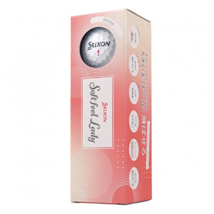 レディースダンロップ スリクソン ソフトフィールレディ ゴルフボール パッションピンク(PPK)