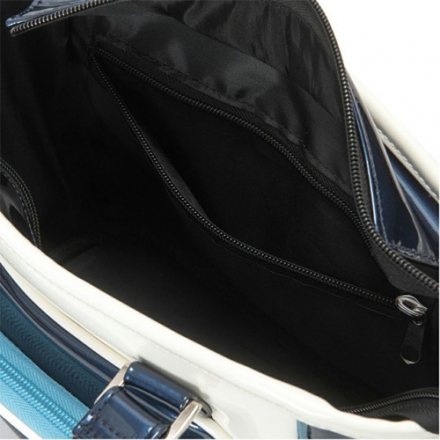 トミーヒルフィガー THMG5FT1 エナメルスポーツ ラウンドバッグ トリコロール(90)