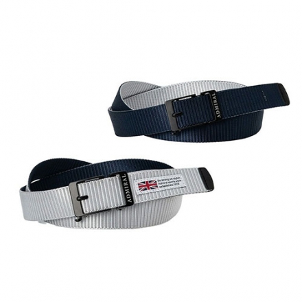 アドミラル ゴルフ ADMB6AV1 スライドロック リバーシブル ベルト ネイビー(30)