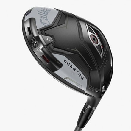 レフティー/左用/USモデルキャロウェイ クアンタム マックス ドライバー DENALI FROST SILVER 50 カーボンシャフト 9.0度/S