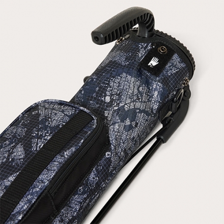 オークリー ゴルフ FOS902003 スタンド クラブケース フード付き セルフスタンド 自立型 スタンドバッグ Black×Grey(012)