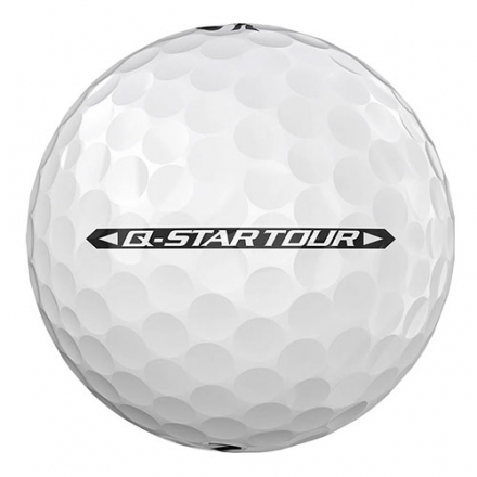 USモデルダンロップ スリクソン Q-STAR ツアー ゴルフボール Qスター １ダース/12球 ホワイト(WH）