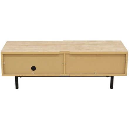 テレビ台 スチールレッグ 幅117.2 ローボード 脚付き 北欧 収納 木製 背面収納 ケーブル収納 新生活
