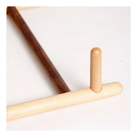 Latree(ラトレ) +ONEシリーズ 無垢のラダーハンガー 1S はしご 収納 梯子 天然木 無垢 木製 高級感