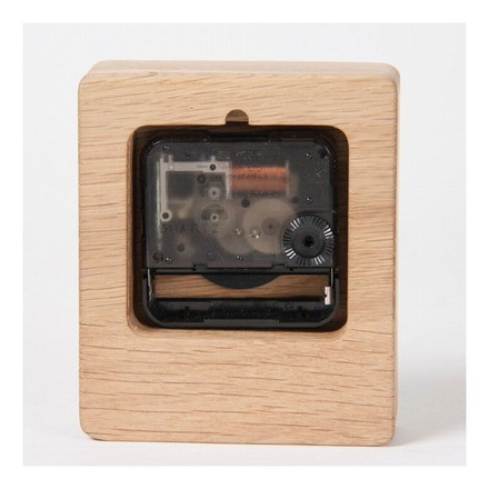 Latree(ラトレ) TIMEシリーズ 無垢の小さい時計 ピット 天然木 無垢 木製 オイル仕上げ 高級感 飛騨家具