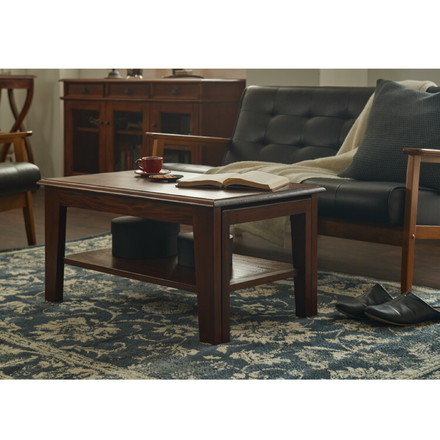 ネストテーブル 伸長式 幅80~148cm 無段階 ヴィンテージ 天然木 完成品 マホガニー